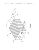 RADIATING FIN, THERMAL MODULE FORMED WITH THE SAME, AND METHOD OF     MANUFACTURING THE SAME diagram and image