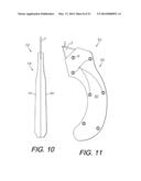 UTILITY KNIFE APPARATUS WITH BLADES HAVING MULTIPLE CUTTING EDGES AND     BLADE STORAGE diagram and image