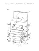 FISHING ACCESSORY CONTAINER diagram and image