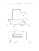 FLORA BARRIER MEMBER FOR A GRAVE MARKER diagram and image