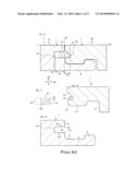 MECHANICAL LOCKING OF FLOOR PANELS WITH VERTICAL FOLDING diagram and image