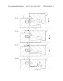 MECHANICAL LOCKING OF FLOOR PANELS WITH VERTICAL FOLDING diagram and image