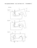 MECHANICAL LOCKING OF FLOOR PANELS WITH VERTICAL FOLDING diagram and image