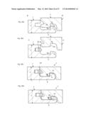 MECHANICAL LOCKING OF FLOOR PANELS WITH VERTICAL FOLDING diagram and image