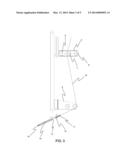 Sun Louvre Formed by a Structure Supporting an Interweave of Metal Sheets diagram and image