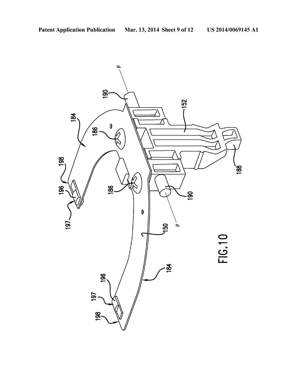 ASSEMBLY AND METHOD FOR SHIFTING BETWEEN MODES OF OPERATION FOR A WASHING     MACHINE APPLIANCE - diagram, schematic, and image 10