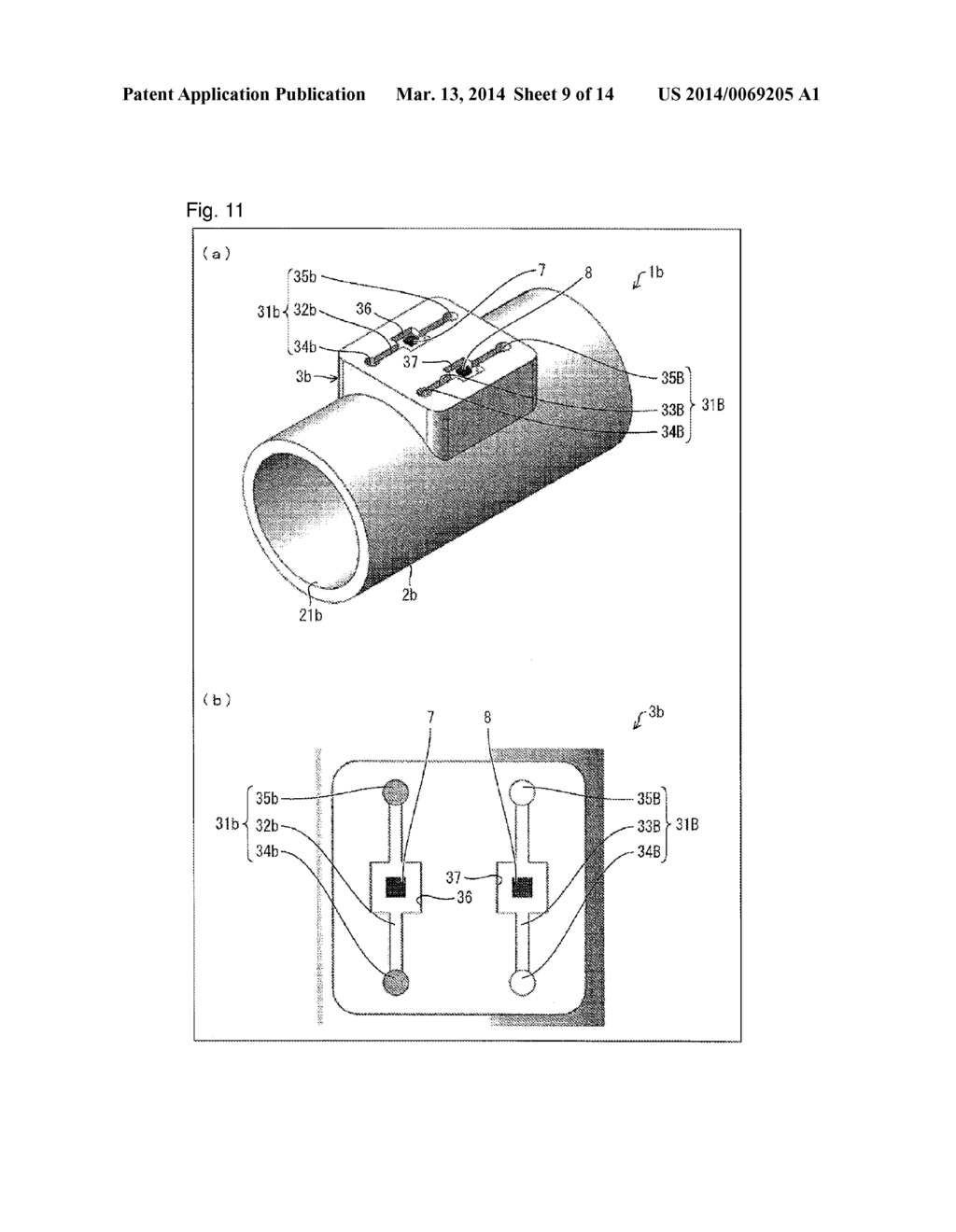 FLOW RATE MEASURING DEVICE - diagram, schematic, and image 10