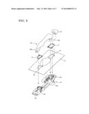 CABLE CONNECTION STRUCTURE FOR MOVABLE MEMBER diagram and image