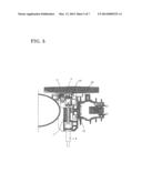 CABLE CONNECTION STRUCTURE FOR MOVABLE MEMBER diagram and image