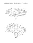 TEXTURING OF A STORAGE CELL FOR REDUCED FRICTION RETENTION OF A DATA     STORAGE CARTRIDGE diagram and image