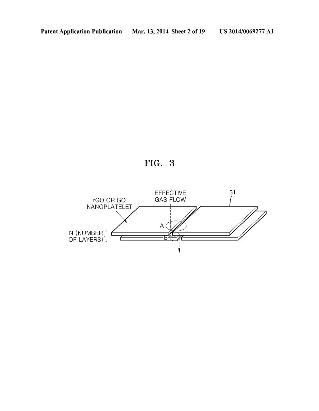 GAS SEPARATION MEMBRANE AND METHOD OF PREPARING THE SAME - diagram, schematic, and image 03