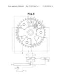 VARIABLE VALVE TIMING DEVICE diagram and image