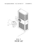 ROTATABLE EXHAUSTING STRUCTURE OF A PORTABLE AIR CONDITIONER diagram and image