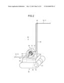 POLE-ATTACHED CABLE RELAY CARRIAGE AND POWER SUPPLY SYSTEM TO ELECTRIC     WORK MACHINE diagram and image