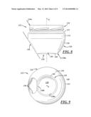 Container Having Primary and Secondary Support Surfaces diagram and image