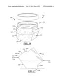 Container Having Primary and Secondary Support Surfaces diagram and image