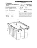 Container with Hinge Pin Lock diagram and image