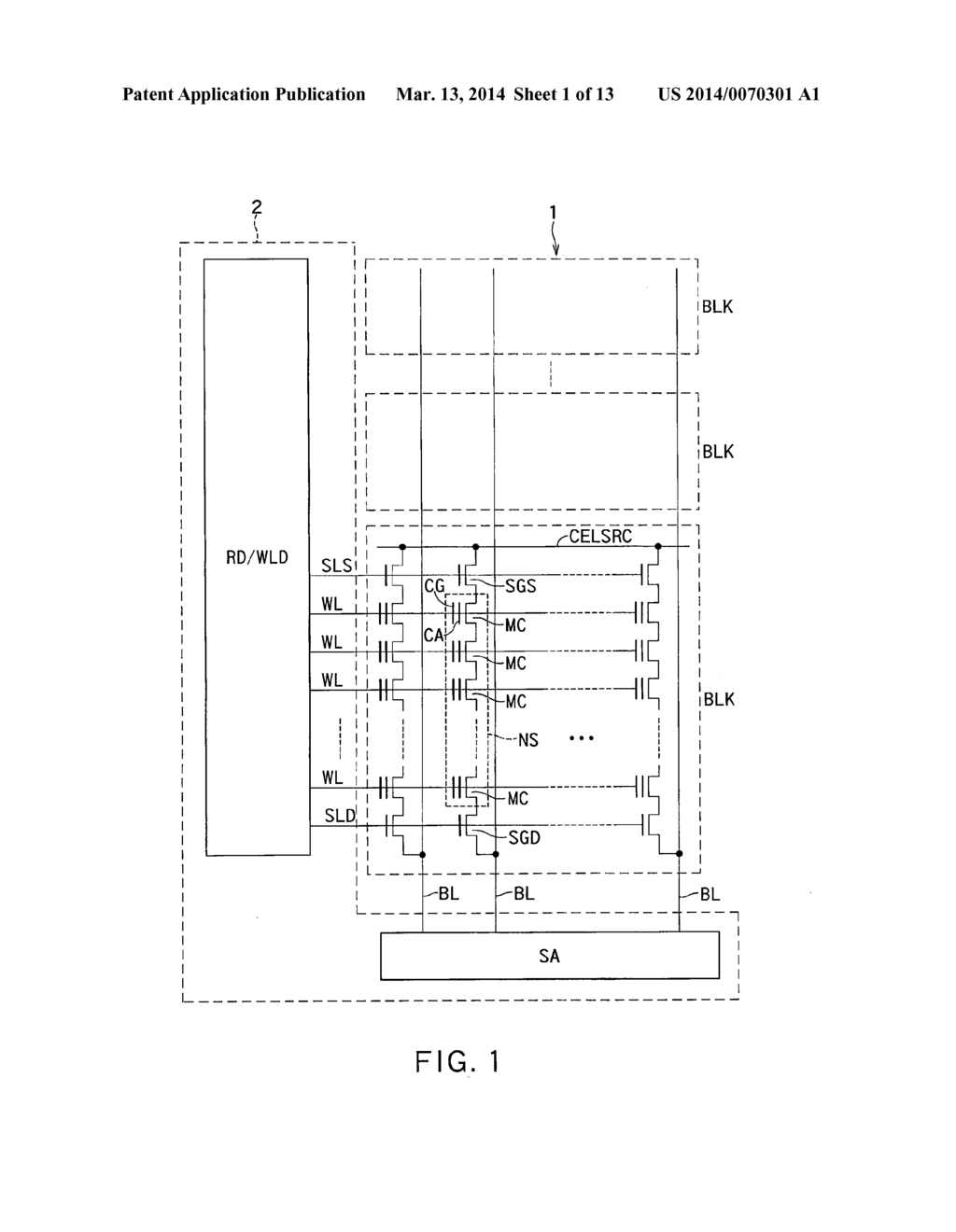 SEMICONDUCTOR STORAGE DEVICE AND MANUFACTURING METHOD THEREOF - diagram, schematic, and image 02