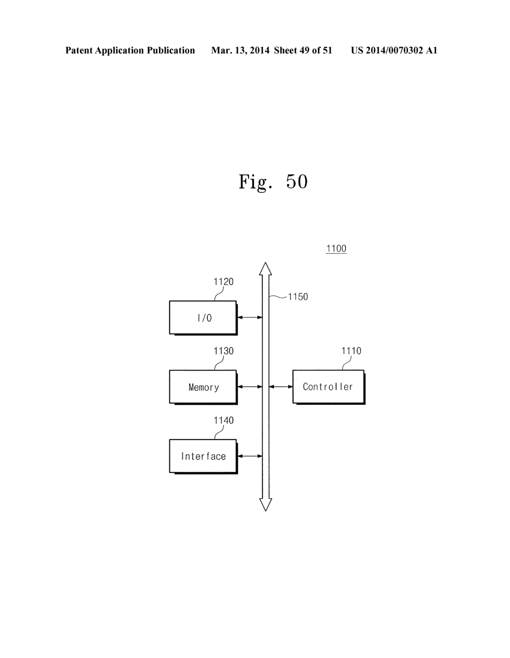 THREE-DIMENSIONAL SEMICONDUCTOR MEMORY DEVICE AND METHOD FOR FABRICATING     THE SAME - diagram, schematic, and image 50