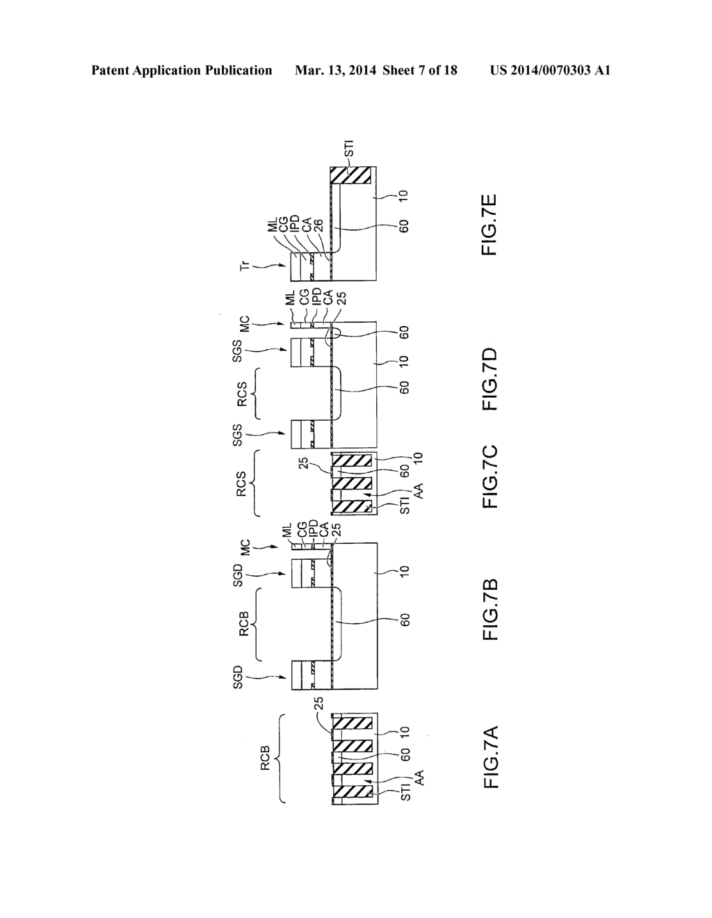 SEMICONDUCTOR STORAGE DEVICE AND MANUFACTURING METHOD THEREOF - diagram, schematic, and image 08