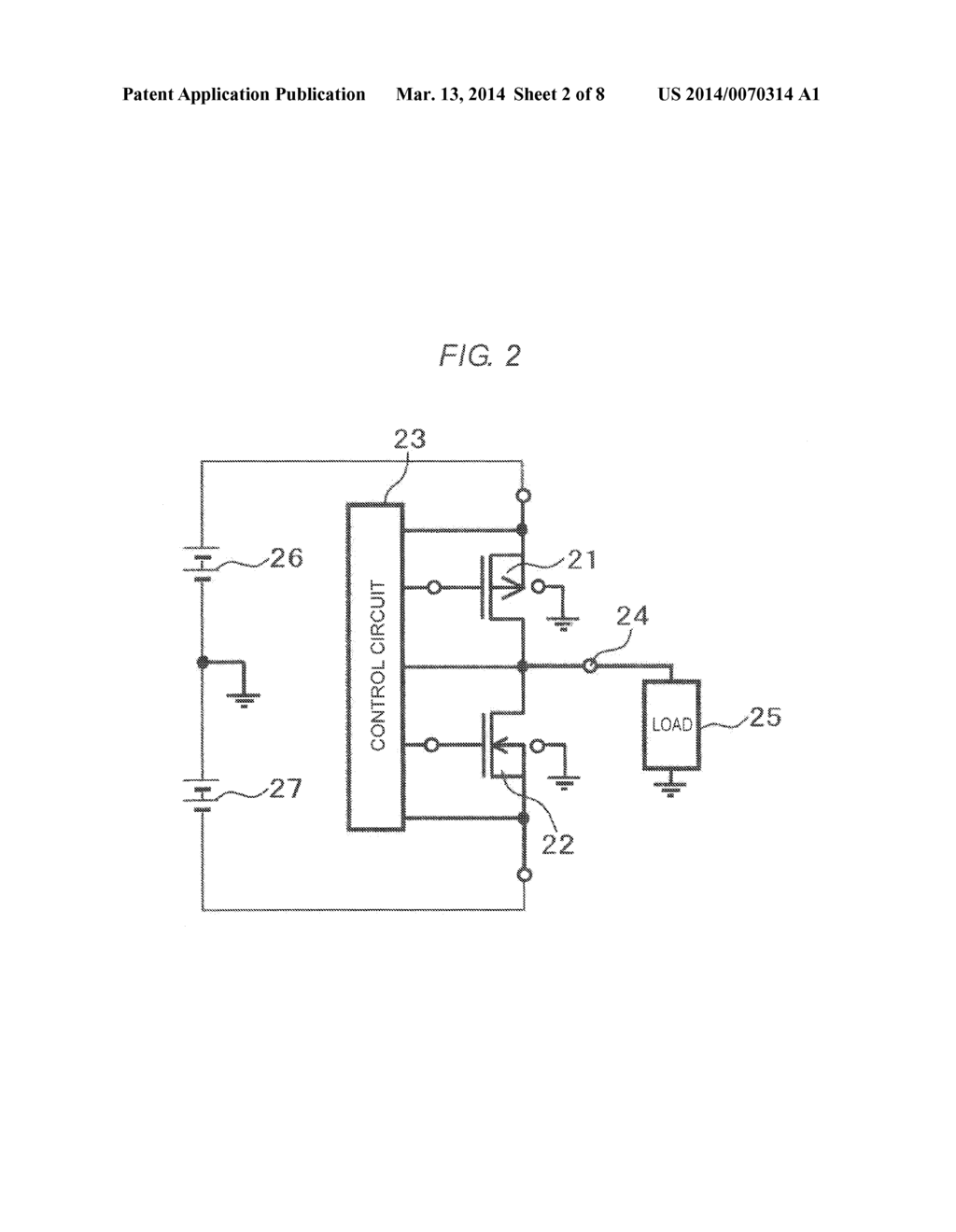 SEMICONDUCTOR DEVICE AND SEMICONDUCTOR INTEGRATED CIRCUIT DEVICE USING THE     SAME - diagram, schematic, and image 03