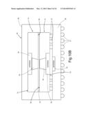 INTEGRATED ELECTRONIC DEVICE WITH TRANSCEIVING ANTENNA AND MAGNETIC     INTERCONNECTION diagram and image