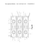 INTEGRATED ELECTRONIC DEVICE WITH TRANSCEIVING ANTENNA AND MAGNETIC     INTERCONNECTION diagram and image