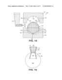 METHOD OF MAKING A GOLF BALL WITH LATTICE REINFORCED LAYER diagram and image