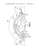 Coupling With Notched Projections Having Gasket Pocket of Varying Depth diagram and image