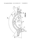 Coupling With Notched Projections Having Gasket Pocket of Varying Depth diagram and image