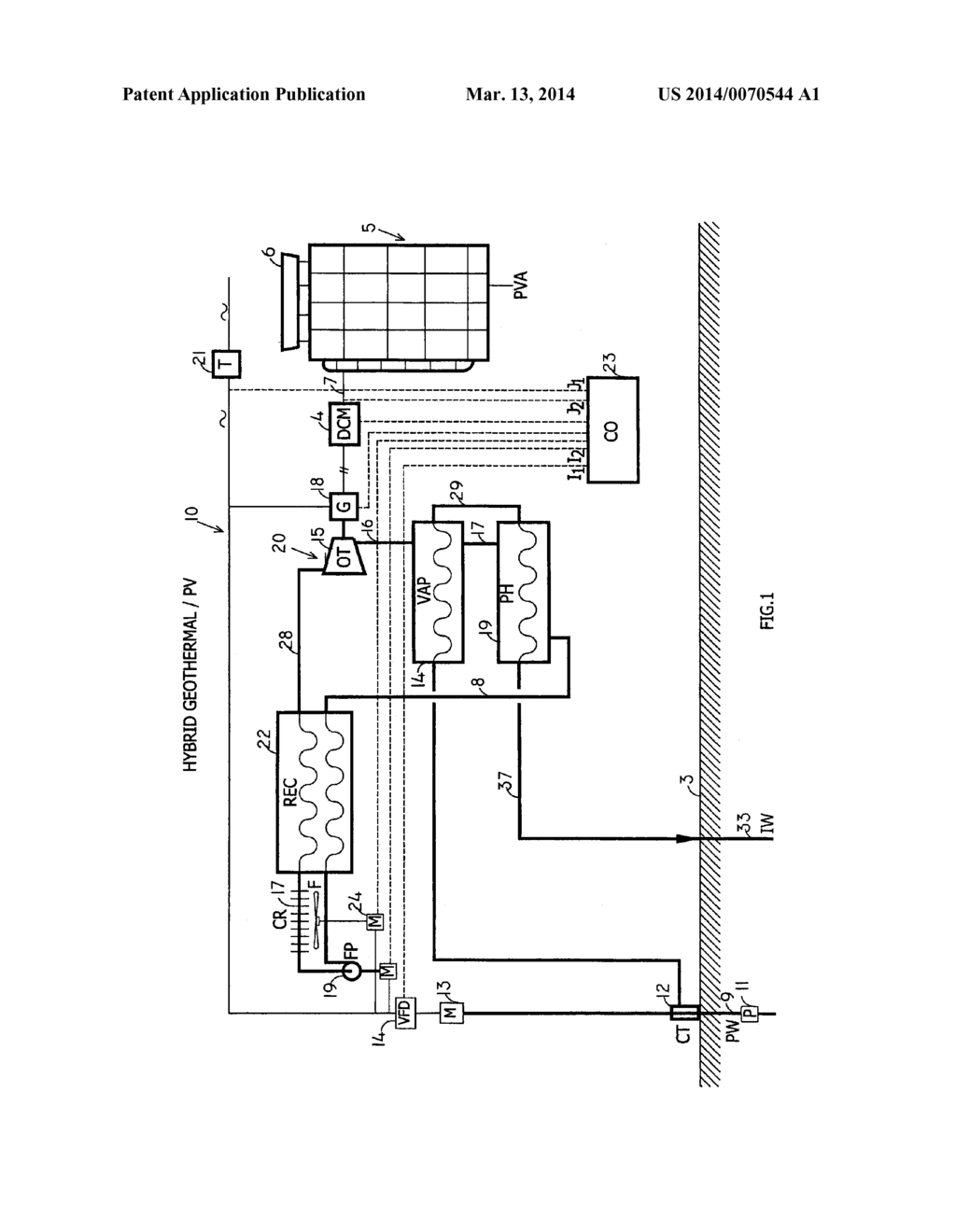 HYBRID GEOTHERMAL POWER PLANT - diagram, schematic, and image 02