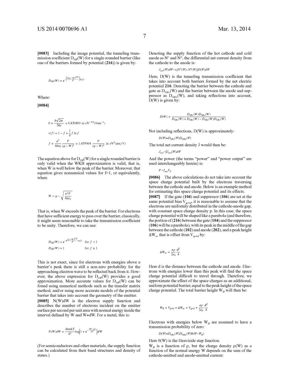 TIME-VARYING FIELD EMISSION DEVICE - diagram, schematic, and image 29