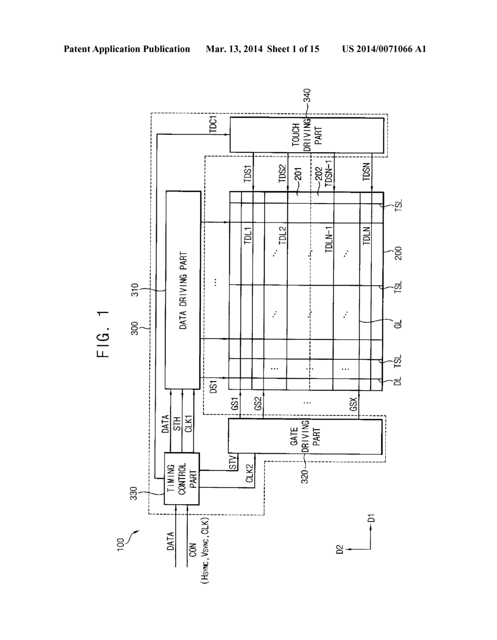 METHOD OF DRIVING A DISPLAY PANEL, DISPLAY PANEL DRIVING APPARATUS FOR     PERFORMING THE METHOD AND DISPLAY APPARATUS HAVING THE DISPLAY PANEL     DRIVING APPARATUS - diagram, schematic, and image 02