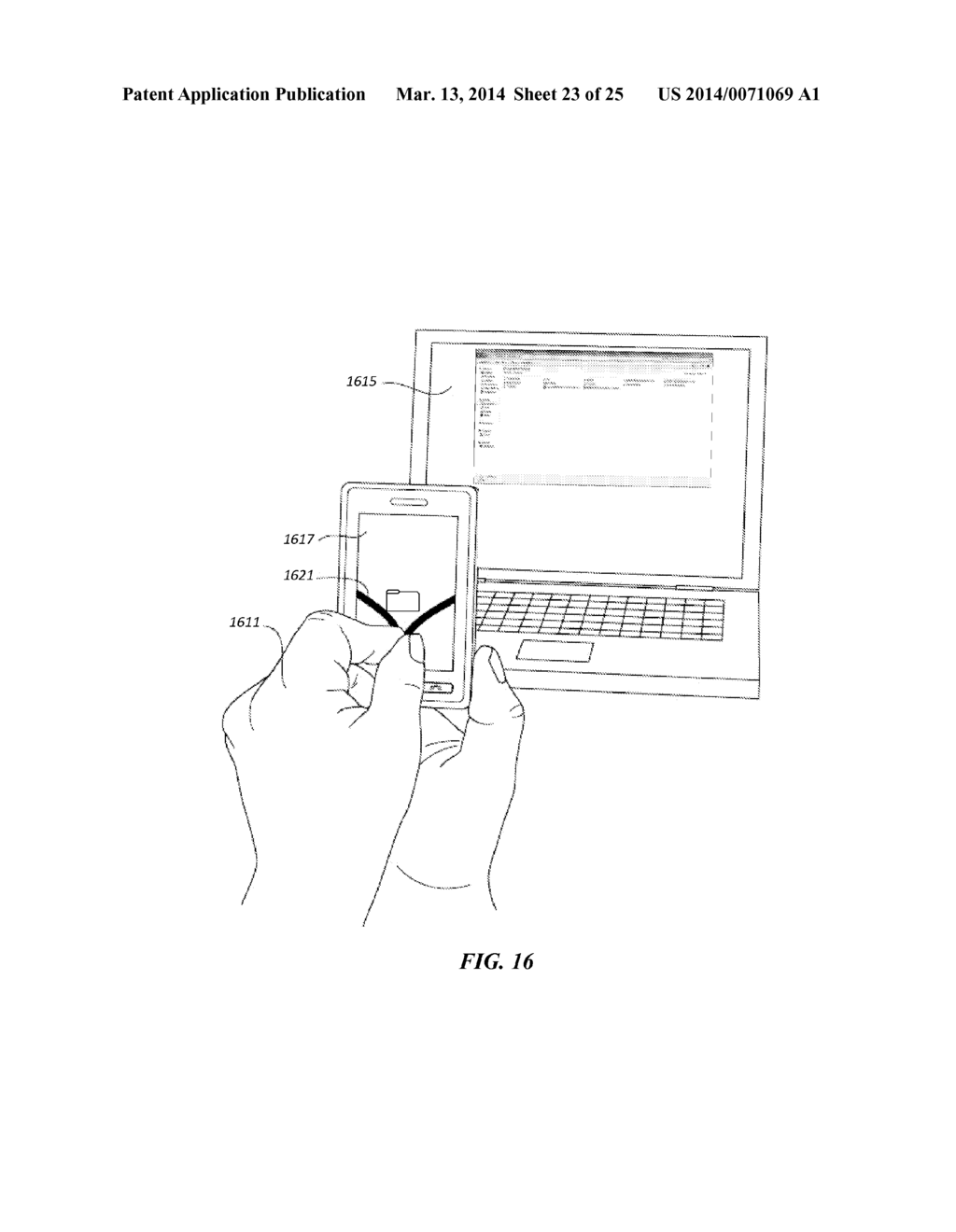 TECHNIQUES FOR TOUCH AND NON-TOUCH USER INTERACTION INPUT - diagram, schematic, and image 24