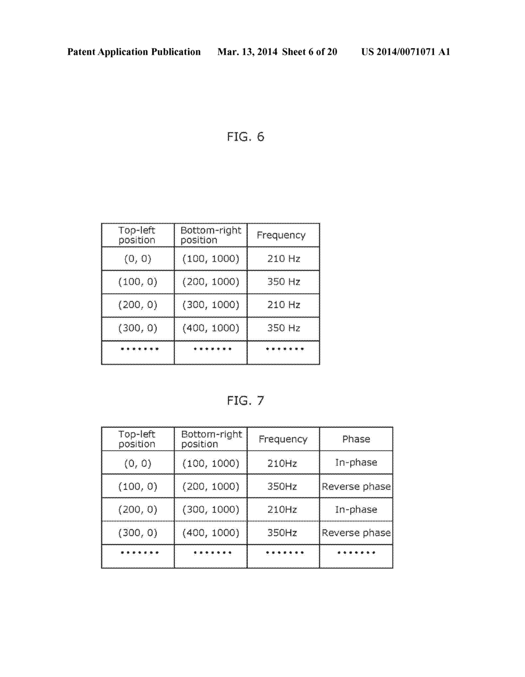 HAPTIC FEEDBACK DEVICE AND HAPTIC FEEDBACK METHOD - diagram, schematic, and image 07