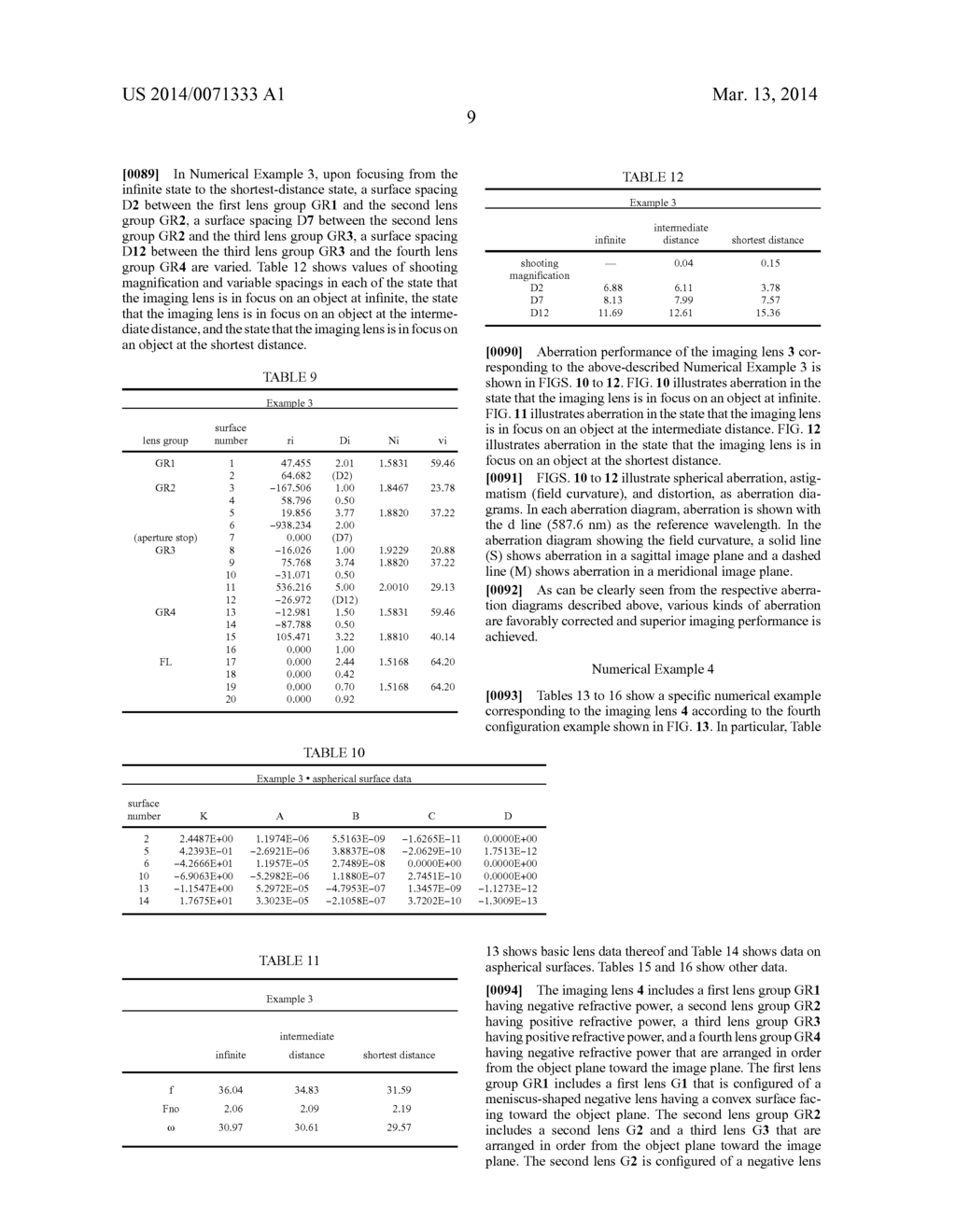 IMAGING LENS AND IMAGE PICKUP APPARATUS - diagram, schematic, and image 23