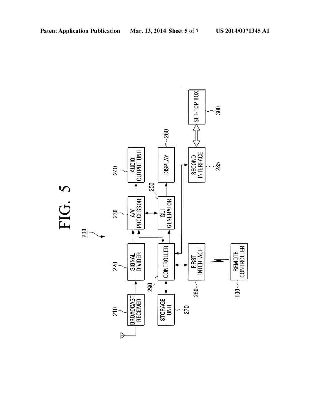 REMOTE CONTROLLER AND DISPLAYING METHOD THEREOF - diagram, schematic, and image 06