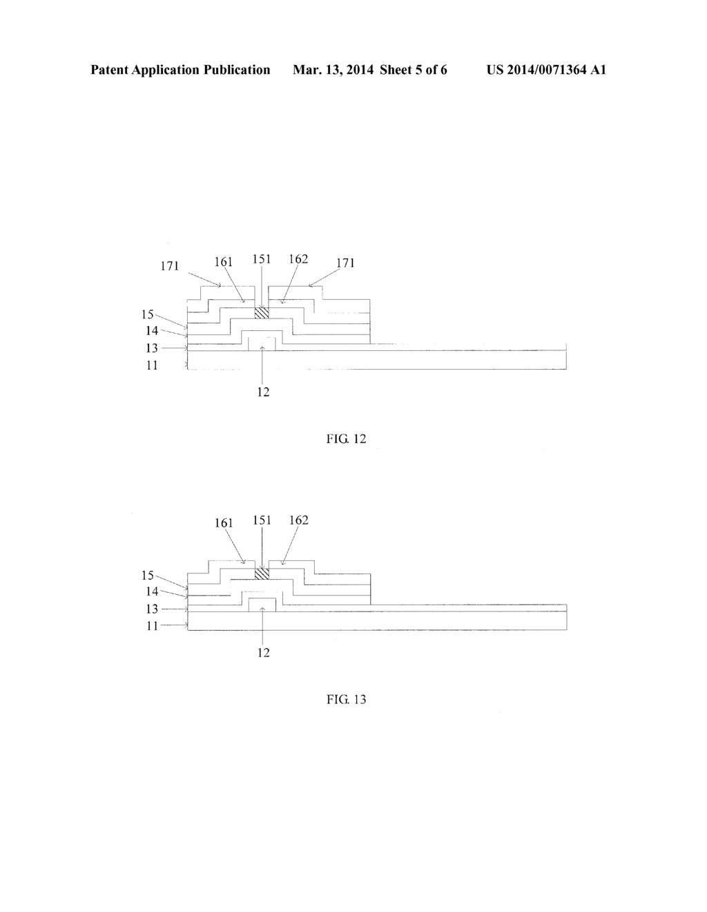 TFT ARRAY SUBSTRATE AND METHOD FOR MANUFACTURING THE SAME AND DISPLAY     DEVICE - diagram, schematic, and image 06