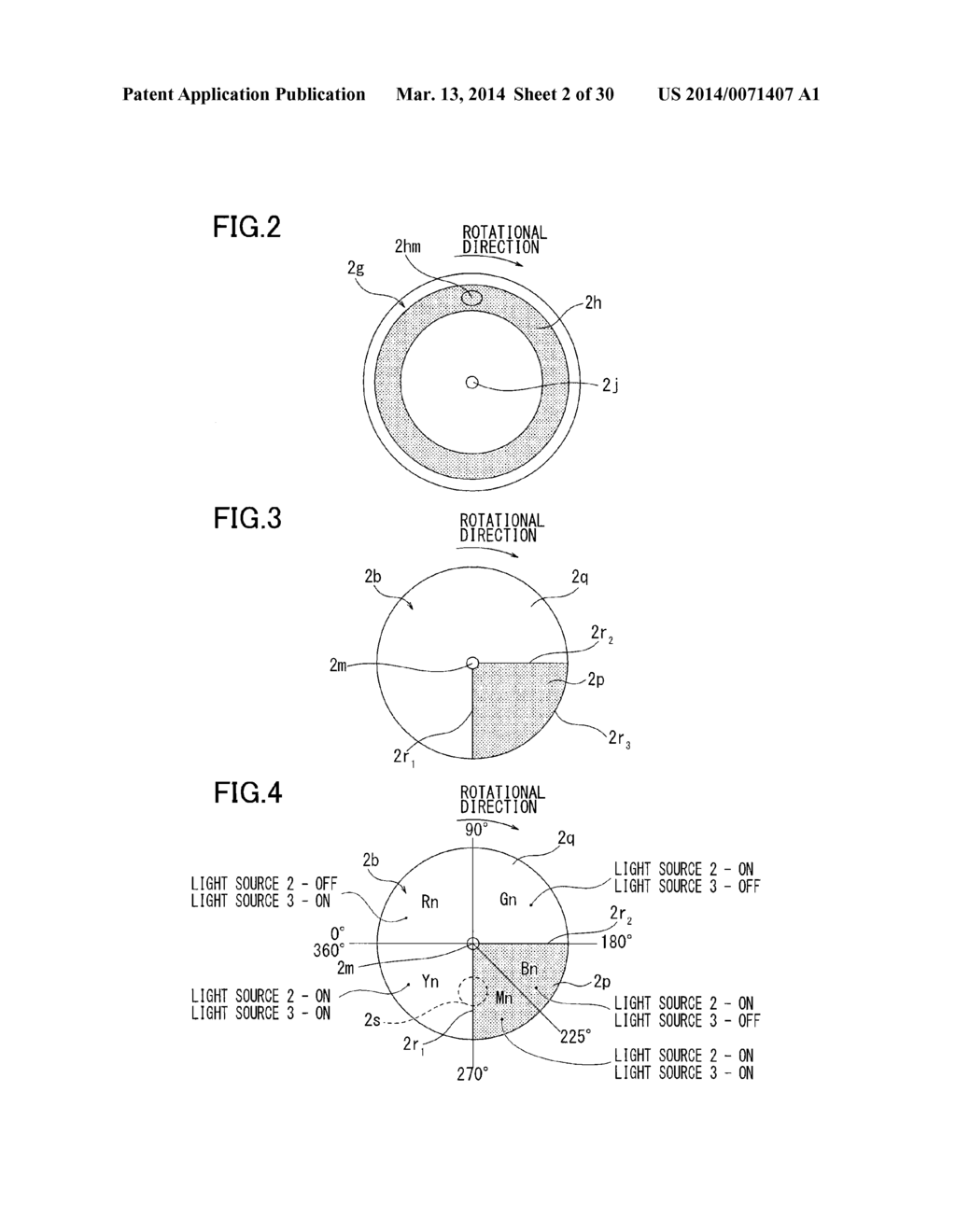 ILLUMINATION LIGHT SOURCE DEVICE, PROJECTION DEVICE INCLUDING THE     ILLUMINATION LIGHT SOURCE DEVICE AND METHOD TO CONTROL THE PROJECTION     DEVICE - diagram, schematic, and image 03