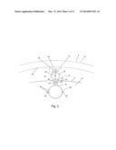 DEVICE FOR CONCENTRATING SOLAR RADIATION IN AN ABSORBER diagram and image