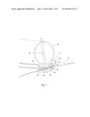 DEVICE FOR CONCENTRATING SOLAR RADIATION IN AN ABSORBER diagram and image