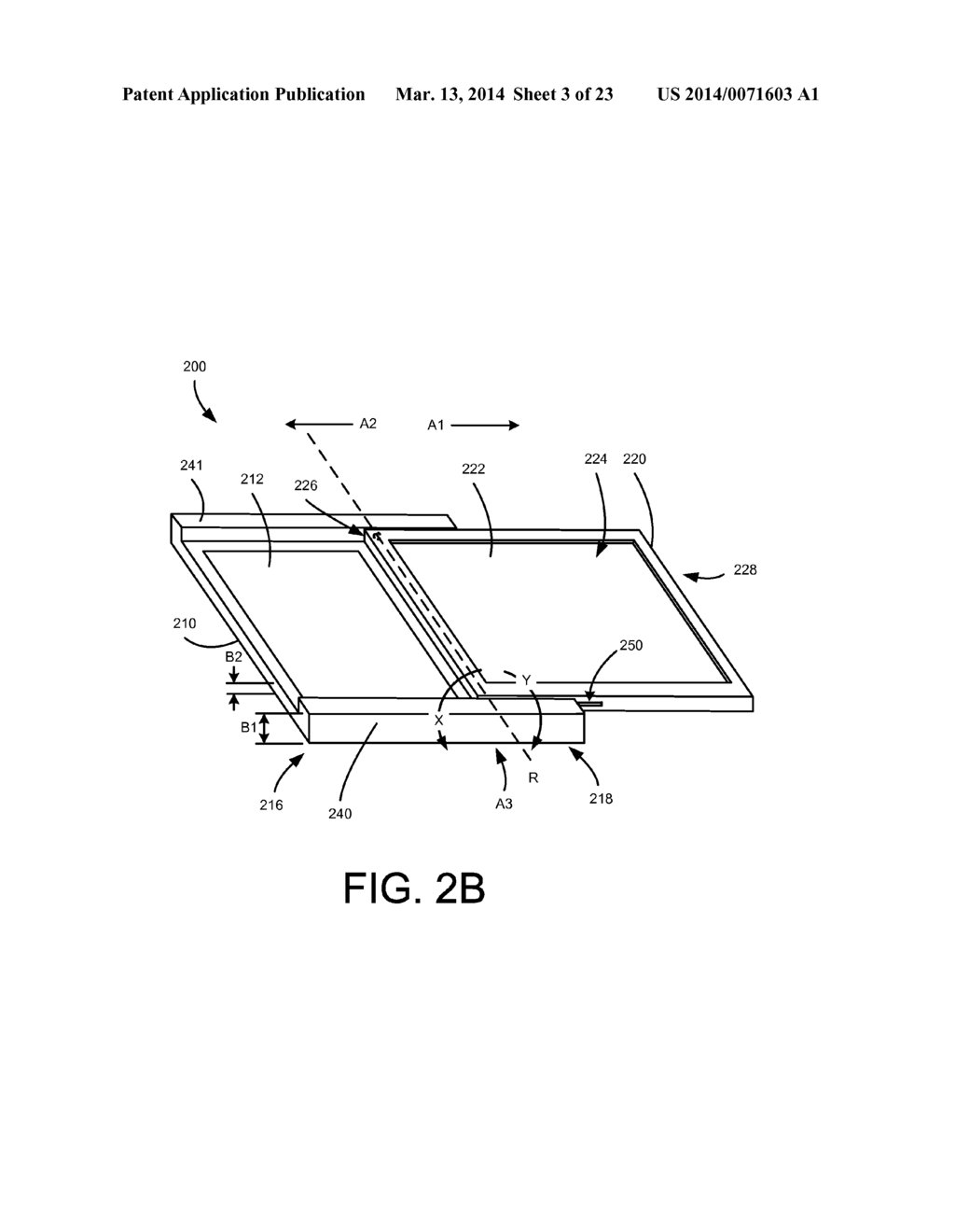 MOVEABLE DISPLAY PORTION OF A COMPUTING DEVICE INCLUDING A CLUTCH     MECHANISM - diagram, schematic, and image 04