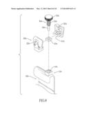 LOCKING APPARATUS FOR A PORTABLE ELECTRON DEVICE diagram and image