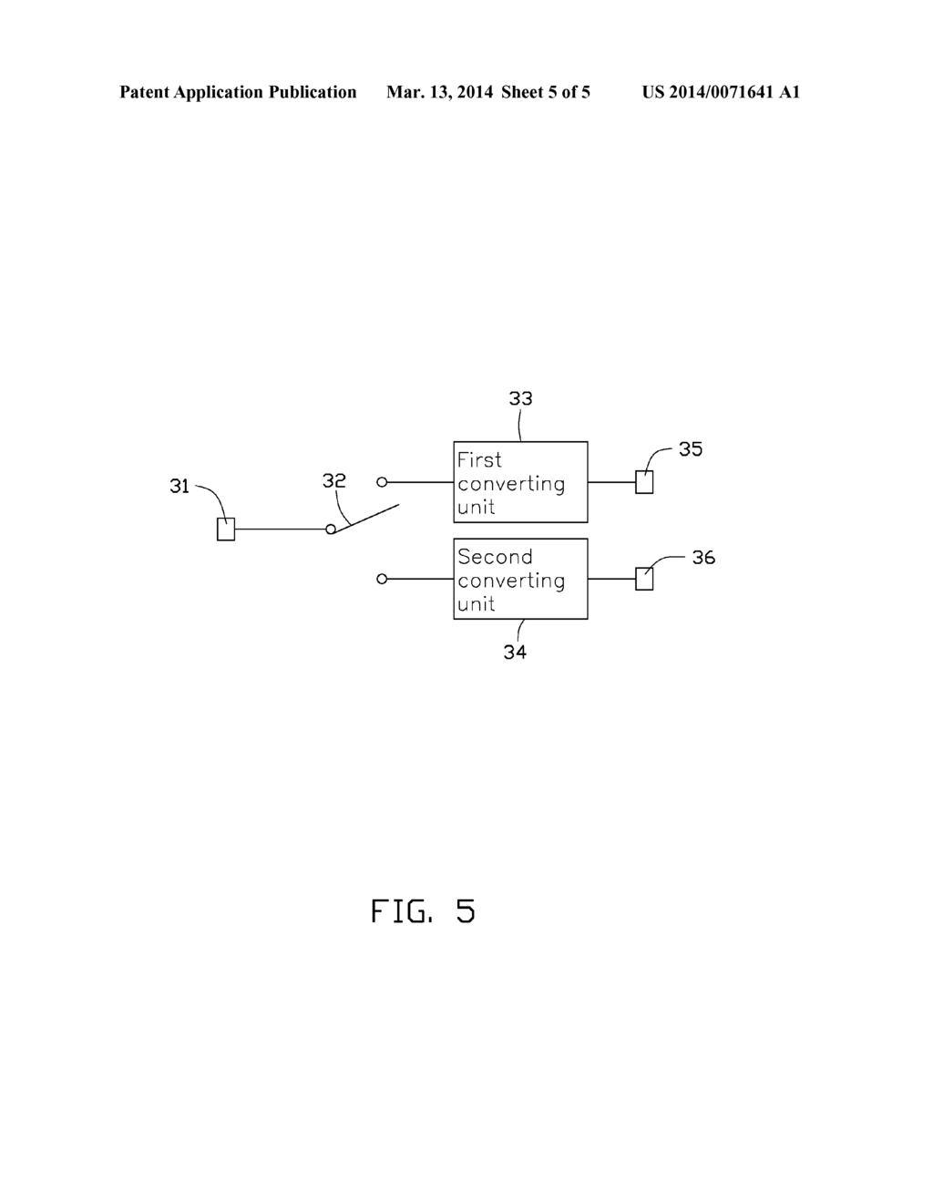 VOLTAGE CONVERTER AND POWER SUPPLY DEVICE USING THE SAME - diagram, schematic, and image 06