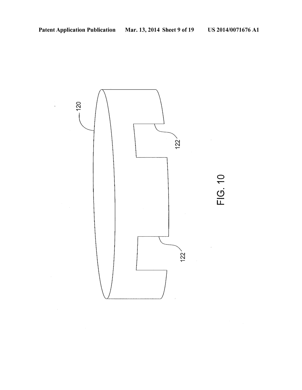 OMNIDIRECTIONAL LED AND REFLECTOR WITH SHARP HORIZONTAL CUTOFF - diagram, schematic, and image 10