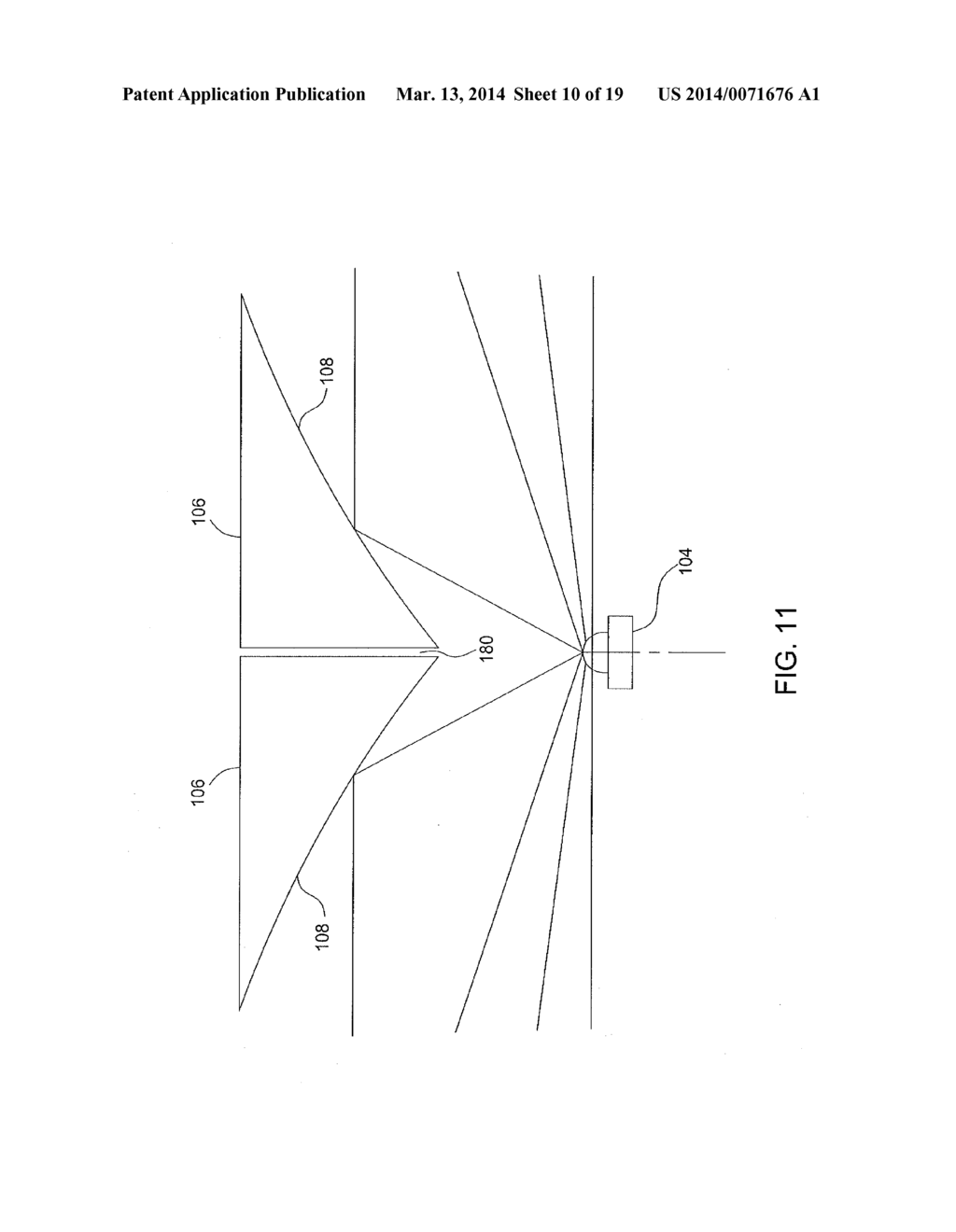 OMNIDIRECTIONAL LED AND REFLECTOR WITH SHARP HORIZONTAL CUTOFF - diagram, schematic, and image 11