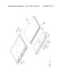 Display Module Having Support Structure for Display Panel diagram and image