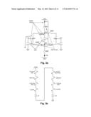 VOLTAGE REGULATOR AND METHOD FOR REGULATING DUAL OUTPUT VOLTAGES BY     SELECTIVE CONNECTION BETWEEN A VOLTAGE SUPPLY AND MULTIPLE CAPACITANCES diagram and image