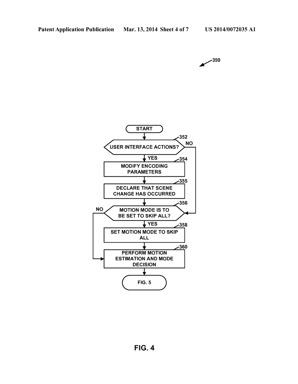 ADAPTATION OF ENCODING AND TRANSMISSION PARAMETERS IN PICTURES THAT FOLLOW     SCENE CHANGES - diagram, schematic, and image 05