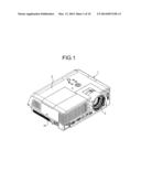 ELECTRONIC DEVICE AND IMAGE PROJECTION APPARATUS diagram and image